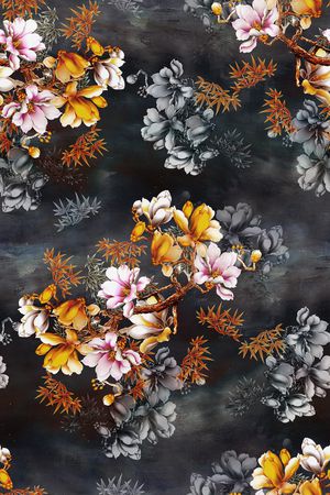 香云纱印花花型图片