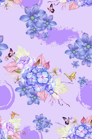 数码花型印花花型图片