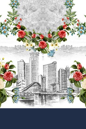 leopard印花花型图片