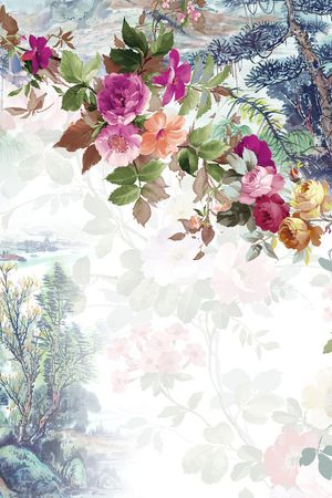 leopard印花花型图片