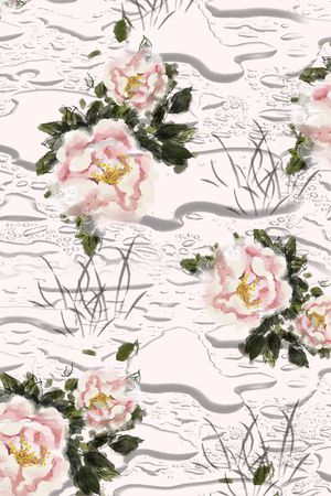 女装印花花型图片