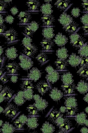 字母印花花型图片