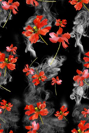 数码花型印花花型图片