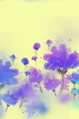 抽象印花花型图片