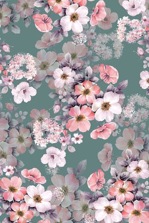 数码花型印花花型图片