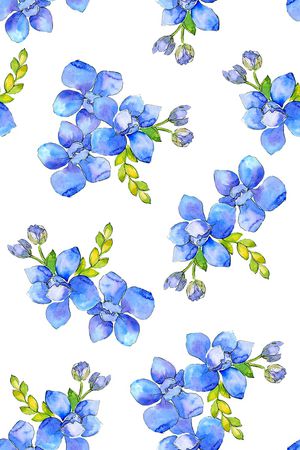 春夏花型印花花型图片