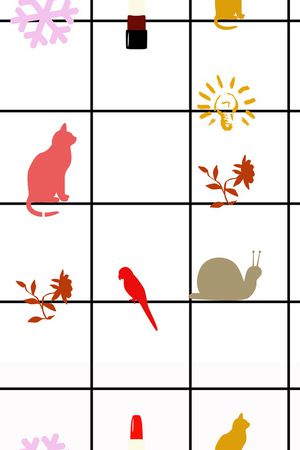 版画印花花型图片