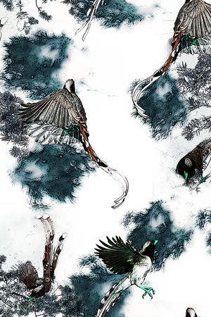 数码花型印花花型图片