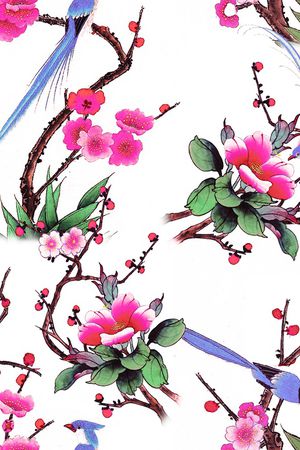 数码花型印花花型图片