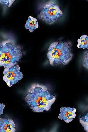 数码花型印花花型图片