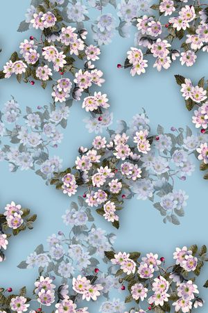 数码花型印花花型图片