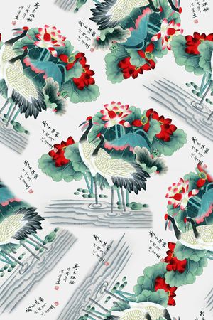 女装印花花型图片