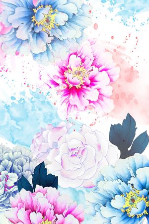 时尚印花花型图片