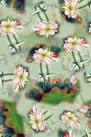 女装印花花型图片