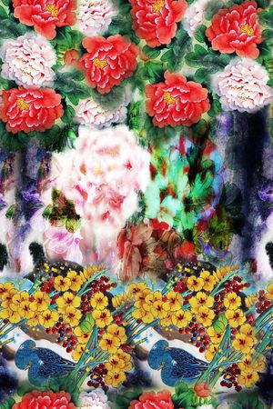 女装印花花型图片