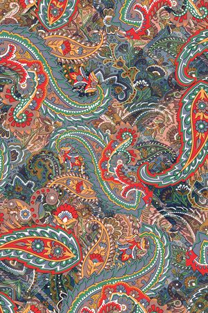 佩斯利印花花型图片