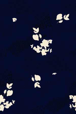 抽象印花花型图片