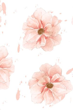 水彩花卉印花花型图片