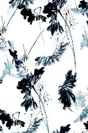 花卉印花花型图片