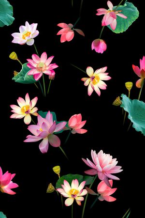 数码花型印花花型图片