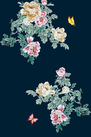 数码花型印花花型图片