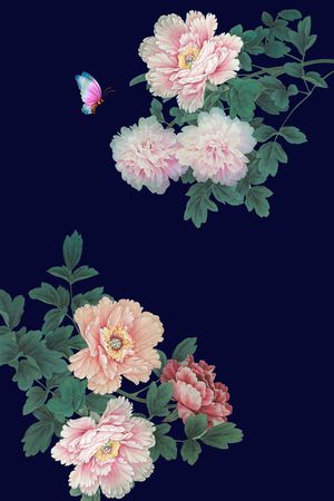 数码花型印花花型图片