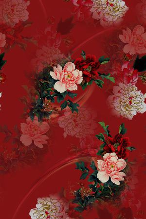 女装印花花型图片