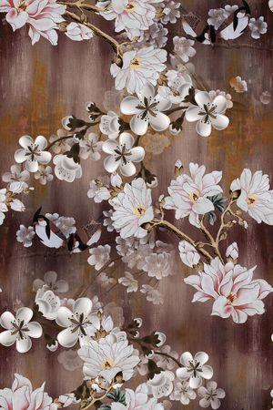 香云纱印花花型图片