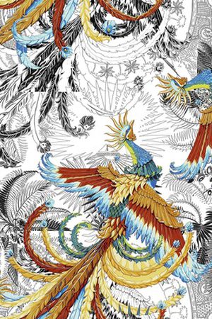 HERMES印花花型图片