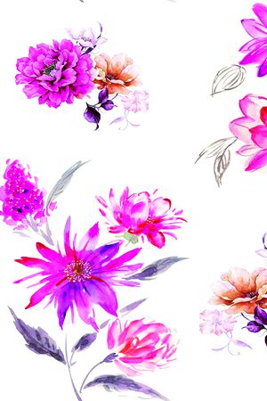 数码花型印花花型图片