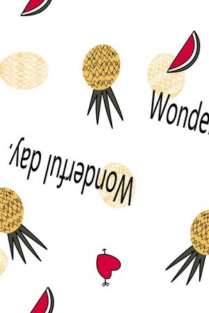 字母印花花型图片