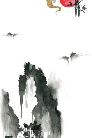 文艺印花花型图片