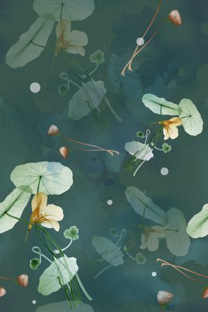 花卉印花花型图片
