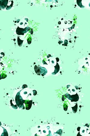 竹子印花花型图片