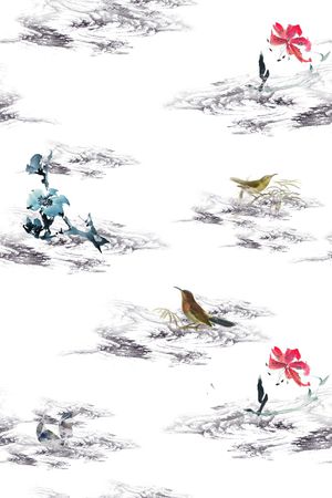 数码花型印花花型图片