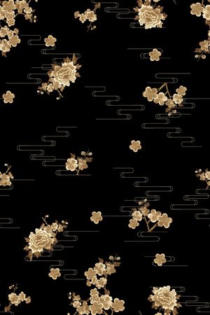 数码花型印花花型图片