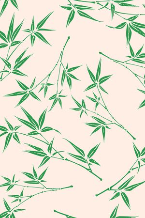 竹子印花花型图片