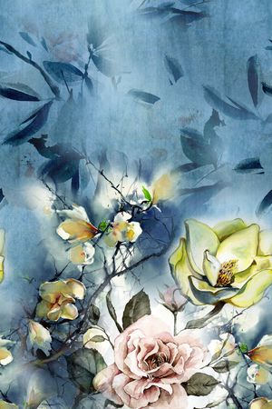 花卉印花花型图片