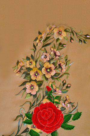 香云纱印花花型图片