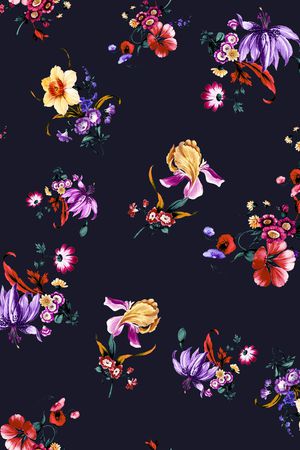 DIOR印花花型图片