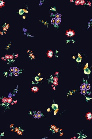 DIOR印花花型图片