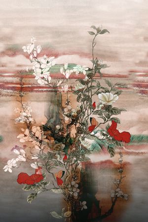 香云纱印花花型图片