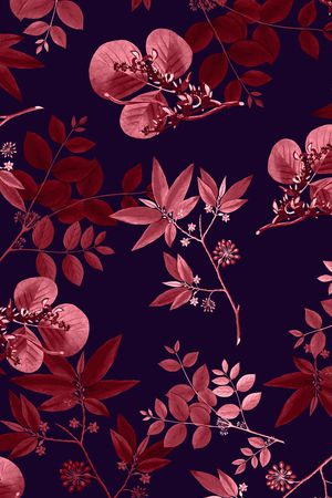 手绘图谱印花花型图片
