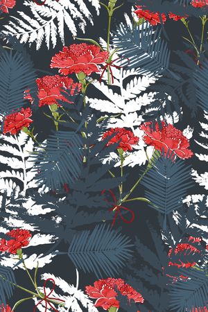花卉印花花型图片