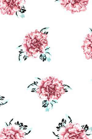 传统花型印花花型图片