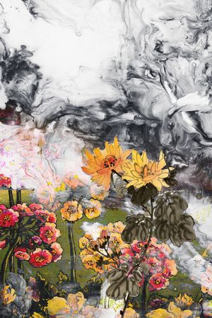 定位花印花花型图片