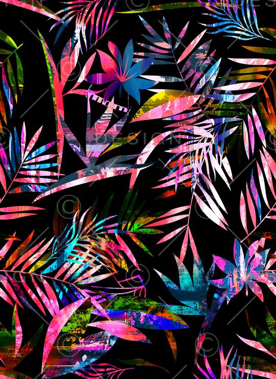 花卉印花花型图片