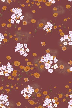 简约印花花型图片
