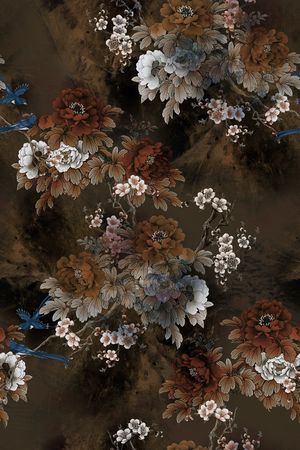 香云纱印花花型图片