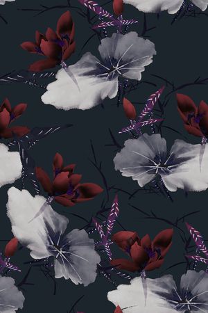 女装印花花型图片